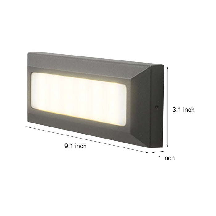 Outdoor Waterproof Step Lights Stair Lights for Villa Terrace Garden Corner