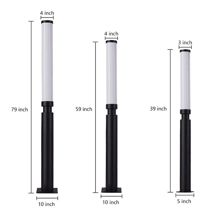 Modern Creative Outdoor Lights Post Lights LED Waterproof Garden Lights Pathway Lights