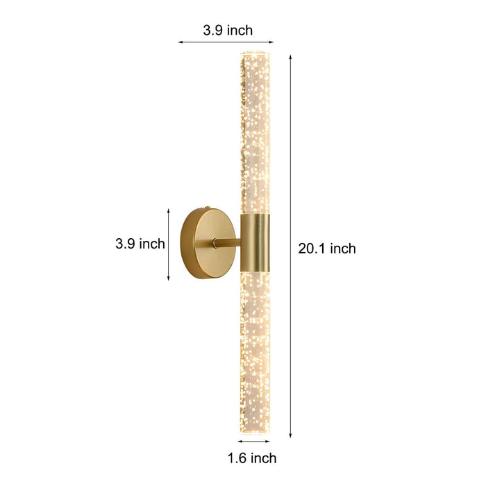 Minimalist Strip LED Nordic Wall Lamp Wall Sconce Lighting Wall Light Fixture
