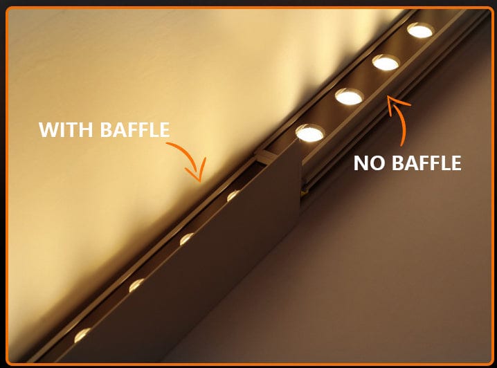 Strip Waterproof LED Outdoor Wall Washer Lights Wall Lamp with Baffle
