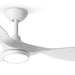 Large Airflow 52 in. Modern Ceiling Fan with Quite Reversible DC Ceiling Fan Temperature LED Light White, Ceiling Fans with Lights-1-ErisView