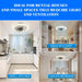 Light Socket Fan with Remote, Dimmable Screw In Socket Fan Light, Modern Fan with Light, Small Flush Mount Low Ceiling Fan for Bedroom Living Room Kitchen-2-ErisView