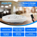 Light Socket Fan with Remote, Dimmable Screw In Socket Fan Light, Modern Fan with Light, Small Flush Mount Low Ceiling Fan for Bedroom Living Room Kitchen-3-ErisView