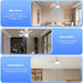 Light Socket Fan with Remote, Screw In Socket Fan Light for Kids Room, Small Kitchen Ceiling Fans, Corner Ceiling Fan-5-ErisView