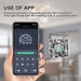 Low Profile Ceiling Fan and Light, Modern Dimmable Flower Ceiling Fan with Remote APP Control-5-ErisView