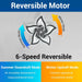 Low Profile Flush Mount Ceiling Fan with Lights, Modern Dimmable Ceiling with APP Remote Control, Reversible Fan in Winter Summer for Bedroom Living Room-4-ErisView
