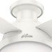 Low Profile Indoor Ceiling Fan with LED Light and Remote Control, Metal Blade Fan, Hugger Ceiling Fans-9-ErisView