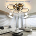 Low Profile Oscillating Ceiling Fan, Flush Mount Ceiling Fan with Light and Remote Control, Living Room Dining Room Kitchen Ceiling Fans for Low Ceiling -2-ErisView