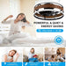 Low Profile Recessed Ceiling Fan with Light, Modern Ceiling Fan with Remote Control, Small 2 Circle LED Light Bladeless Black Ceiling Fan-5-ErisView