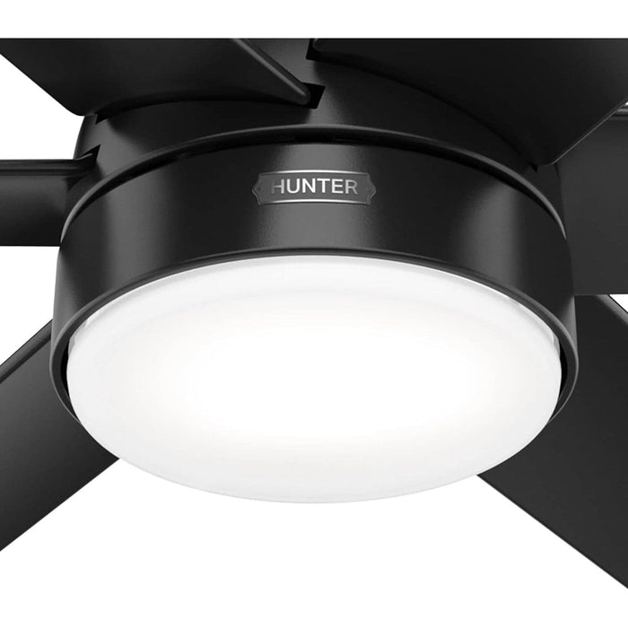 Matte Black Ceiling Fan, Ceiling Hugger Ceiling Fans, Metal Ceiling Fans-10-ErisView