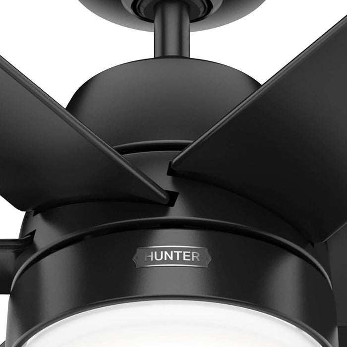 Matte Black Ceiling Fan, Ceiling Hugger Ceiling Fans, Metal Ceiling Fans-12-ErisView