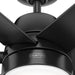 Matte Black Ceiling Fan, Ceiling Hugger Ceiling Fans, Metal Ceiling Fans-12-ErisView
