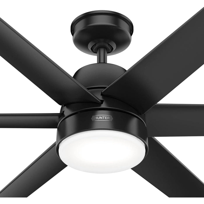 Matte Black Ceiling Fan, Ceiling Hugger Ceiling Fans, Metal Ceiling Fans-13-ErisView