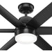 Matte Black Ceiling Fan, Ceiling Hugger Ceiling Fans, Metal Ceiling Fans-13-ErisView
