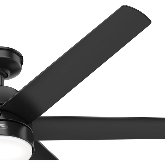 Matte Black Ceiling Fan, Ceiling Hugger Ceiling Fans, Metal Ceiling Fans-14-ErisView