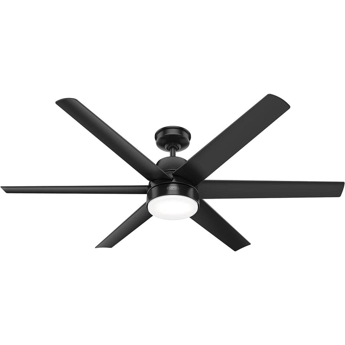 Matte Black Ceiling Fan, Ceiling Hugger Ceiling Fans, Metal Ceiling Fans-1-ErisView