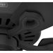 Matte Black Ceiling Fan, Home Ceiling Fan, Mid Century Modern Ceiling Fan-7-ErisView