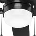 Matte Black Ceiling Fan, Hugger Ceiling Fans, Home Ceiling Fan-7-ErisView