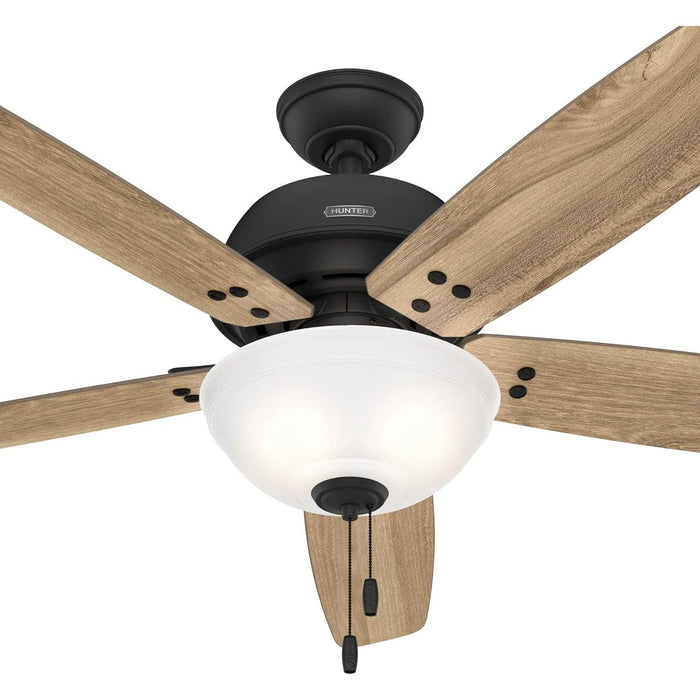 Matte Black Ceiling Fan, Hugger Ceiling Fans, Hugger Ceiling Fans-10-ErisView