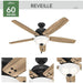 Matte Black Ceiling Fan, Hugger Ceiling Fans, Hugger Ceiling Fans-2-ErisView