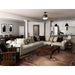 Matte Black Ceiling Fan, Hugger Ceiling Fans, Hugger Ceiling Fans-3-ErisView