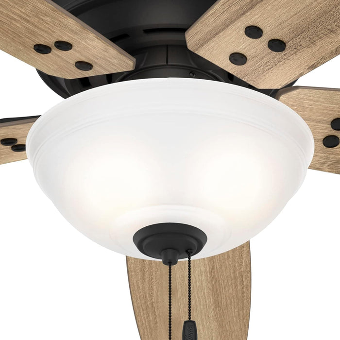 Matte Black Ceiling Fan, Hugger Ceiling Fans, Hugger Ceiling Fans-6-ErisView