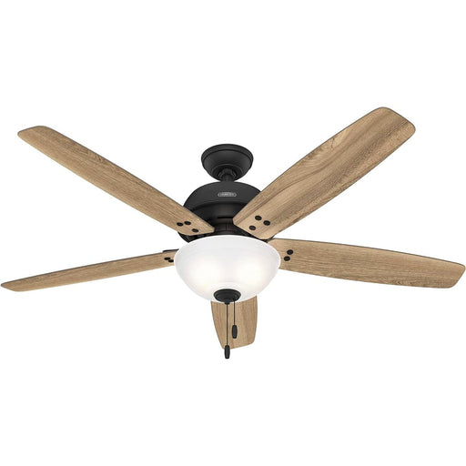 Matte Black Ceiling Fan, Hugger Ceiling Fans, Hugger Ceiling Fans-1-ErisView