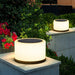 Minimalist Design Solar Post Lamp with Intelligent Light Control, High Color LED, and Weatherproof Sealing for Vibrant and Warm Courtyard Lighting-ErisView-2