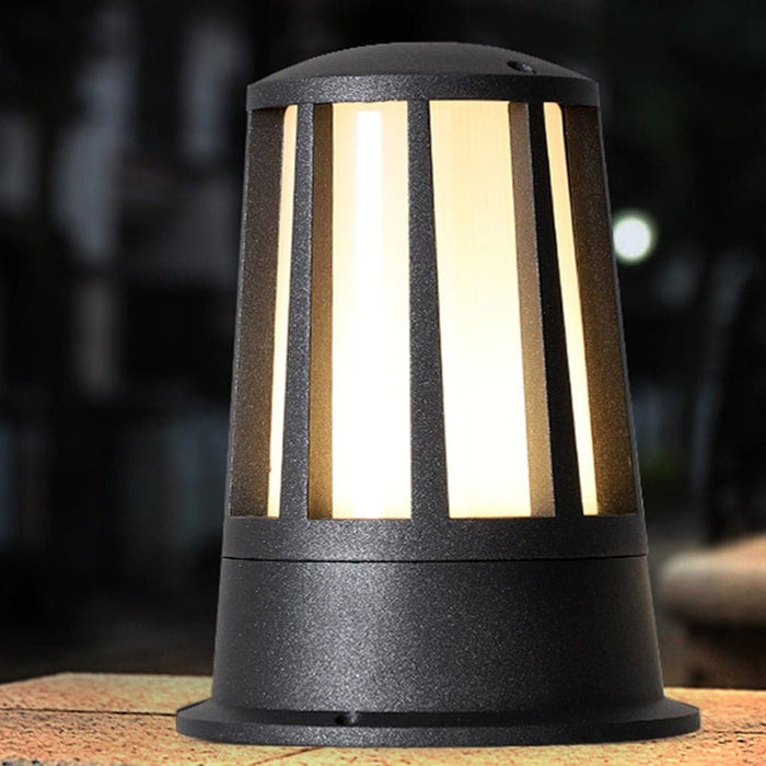Minimalist LED Waterproof Landscape Lighting, Durable Aluminum Alloy & Glass Shade, IP54 Rated for Stylish Outdoor Home Decoration-ErisView-6