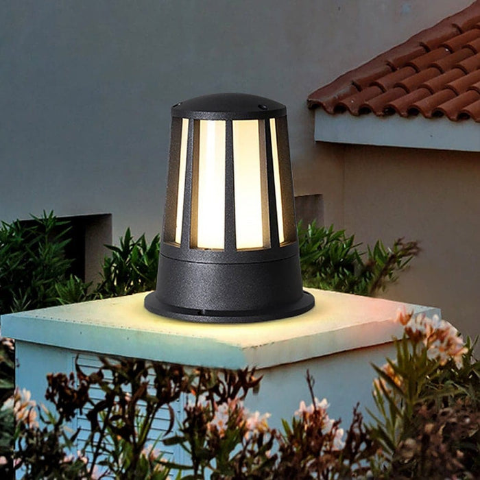 Minimalist LED Waterproof Landscape Lighting, Durable Aluminum Alloy & Glass Shade, IP54 Rated for Stylish Outdoor Home Decoration-ErisView-13