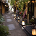 Minimalist Retro Outdoor Lantern Lights for Patio, Pathway, or Lawn, Sturdy Metal Base with Hook Design, Perfect for Enhancing Your Outdoor Space-ErisView-10