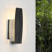 Modern Aluminum Outdoor Wall Mount Lights with Handcrafted Bubble Glass Shades, Rustproof, Waterproof, Ideal for Corridors, Aisles, and Doorways-ErisView-2