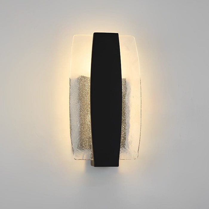 Modern Aluminum Outdoor Wall Mount Lights with Handcrafted Bubble Glass Shades, Rustproof, Waterproof, Ideal for Corridors, Aisles, and Doorways-ErisView-5