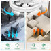 Modern Bedroom Ceiling Fans with Lights, White Low Profile Fandelier Flush Mount with Remote for Bedroom Living Room, Elegant Ceiling Fans-4-ErisView
