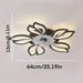 Modern Dimmable LED Ceiling Fan Light with Remote Control for Living Room Dining Room Office Bedroom-ErisView
