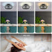 Modern Dimming Low Profile Flush Mount Ceiling Fan with Lights and Remote Control, 360¡ã Oscillating Ceiling Fan Light, Bladeless Enclosed Ceiling Fan-4-ErisView