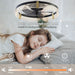Modern Low Profile Ceiling Fan with Remote Control, Dimmable LED Ceiling Fan with Reversible Blades for Bedroom Living Room Home Decor-ErisView