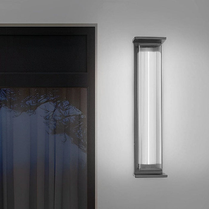 Modern Minimalist Outdoor Wall Lights, Durable Stainless Steel, Rustproof, High Brightness LED with Wide Lighting Range for Decoration & Illumination-ErisView-12
