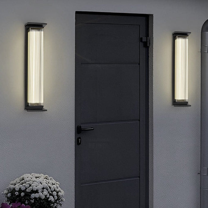 Modern Minimalist Outdoor Wall Lights, Durable Stainless Steel, Rustproof, High Brightness LED with Wide Lighting Range for Decoration & Illumination-ErisView-2