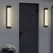 Modern Minimalist Outdoor Wall Lights, Durable Stainless Steel, Rustproof, High Brightness LED with Wide Lighting Range for Decoration & Illumination-ErisView-2