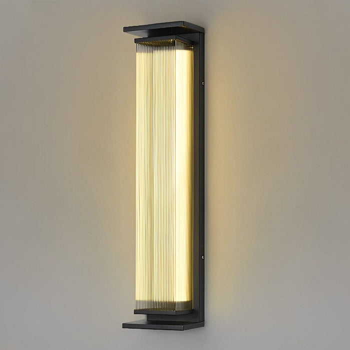 Modern Minimalist Outdoor Wall Lights, Durable Stainless Steel, Rustproof, High Brightness LED with Wide Lighting Range for Decoration & Illumination-ErisView-6