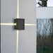 Modern Outdoor Wall Light, Round & Square Shapes, Bright & Comfortable Lighting for Relaxing Atmosphere, Unique Decorative Effects-ErisView-4