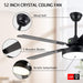 Modern Remote Control Ceiling Fan with Light, Rustic Chandelier Fan with Light, Smart Bedroom Living Room Ceiling Fan with Light, Kitchen Ceiling Fans-4-ErisView