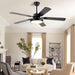 Modern Remote Control Ceiling Fan with Light, Rustic Chandelier Fan with Light, Smart Bedroom Living Room Ceiling Fan with Light, Kitchen Ceiling Fans-7-ErisView