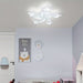 Modern Star-Shaped LED Flush Mount Ceiling Light for Living Room Dining Room Bedroom Kitchen-ErisView