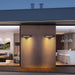 Modern Stylish Outdoor Wall Light Fixture, Unique Lighting Effect, Waterproof Aluminum Alloy, Perfect for Porch, Garden, Square, and Corridor-ErisView-3