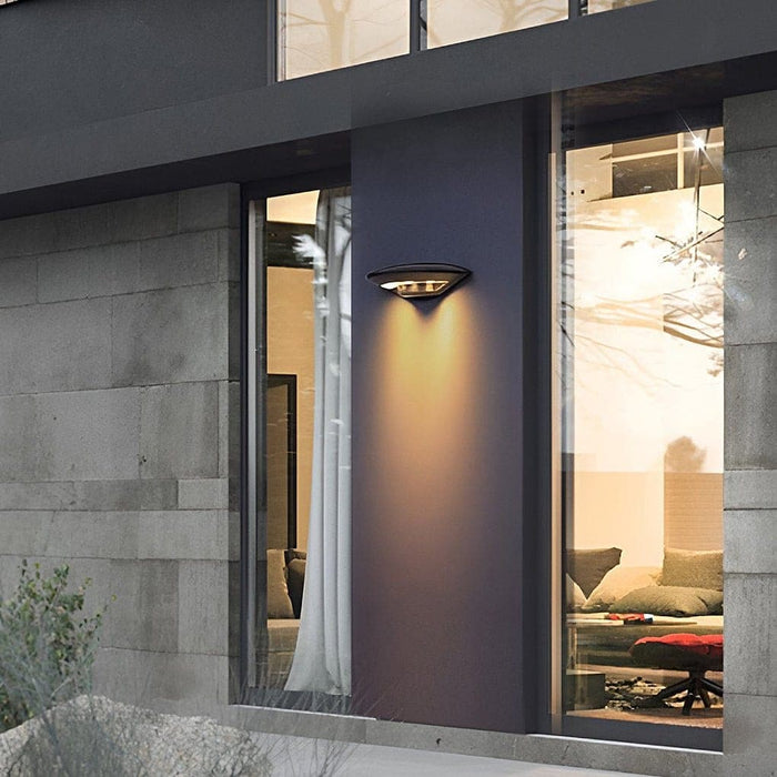 Modern Stylish Outdoor Wall Light Fixture, Unique Lighting Effect, Waterproof Aluminum Alloy, Perfect for Porch, Garden, Square, and Corridor-ErisView-4
