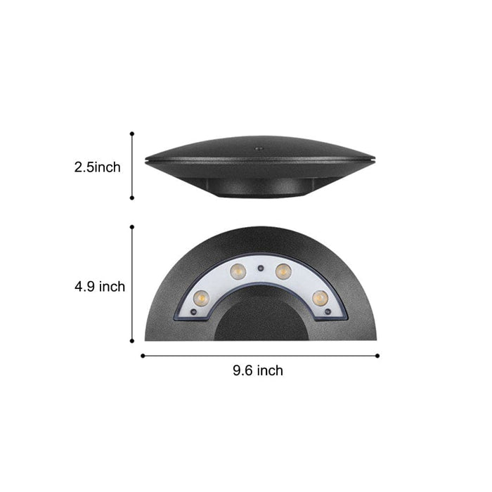 Modern Stylish Outdoor Wall Light Fixture, Unique Lighting Effect, Waterproof Aluminum Alloy, Perfect for Porch, Garden, Square, and Corridor-ErisView-6