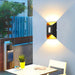 Modern Up and Down Outdoor Wall Light, Durable Metal Sconce with High Brightness LED, Available in 2 Styles and Colors for Living Room, Courtyard, Balcony-ErisView-10