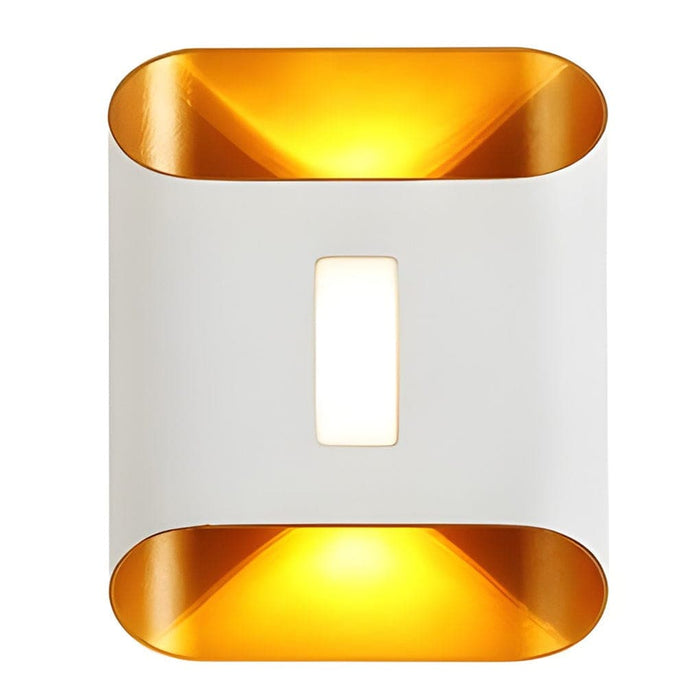 Modern Up and Down Outdoor Wall Light, Durable Metal Sconce with High Brightness LED, Available in 2 Styles and Colors for Living Room, Courtyard, Balcony-ErisView-14